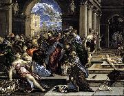 El Greco The Purification of the Temple oil painting on canvas
